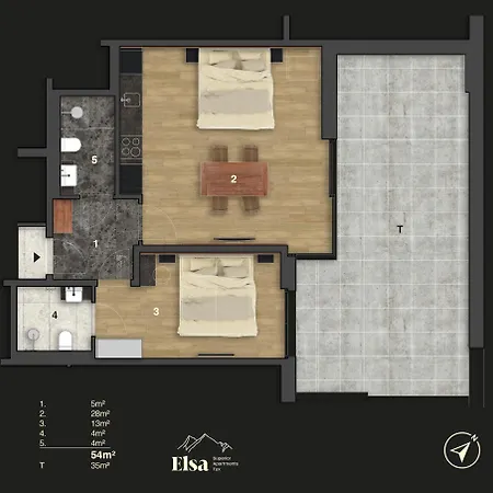 Elsa Spa Apartments Tux Exterior photo