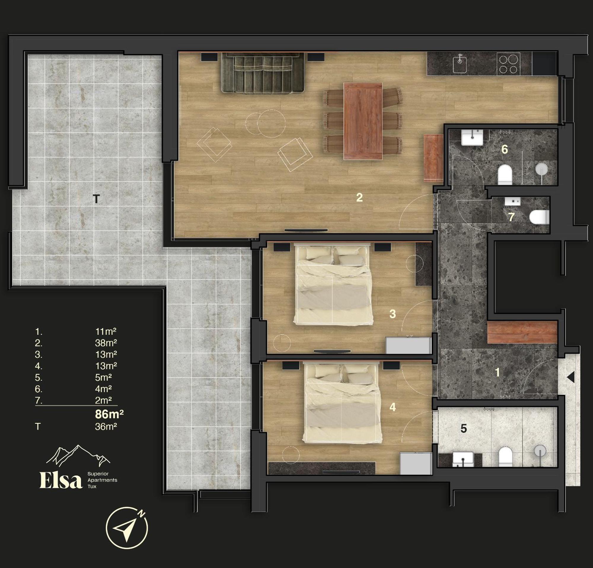 Appartement Elsa Tux